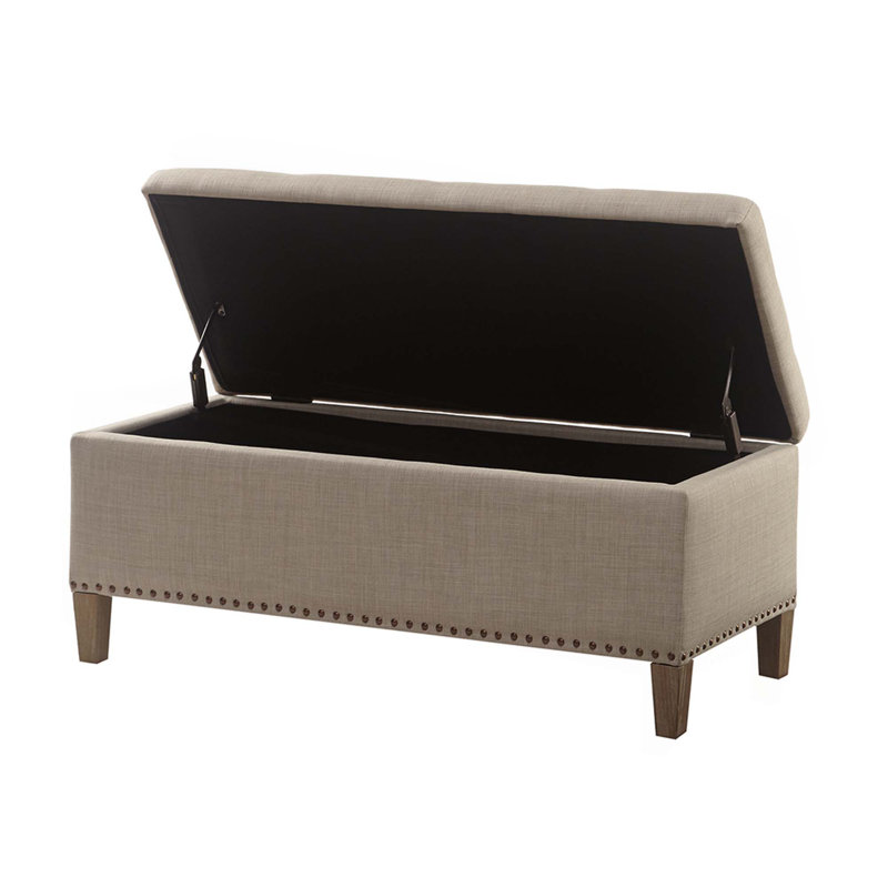 Tufted Top Soft Close Storage Bench