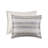 Oasis Charcoal Chenille Jacquard 8-Piece Full/Queen Comforter Set with Euro Shams and Throw Pillows-97900953