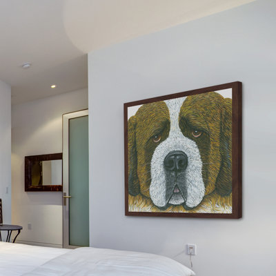 " St. Bernard " by Brenda Booth