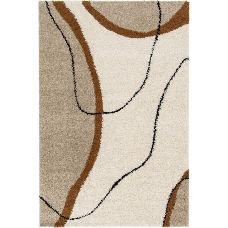 Abstract Area Rug, Rectangle 120 x 170 cm