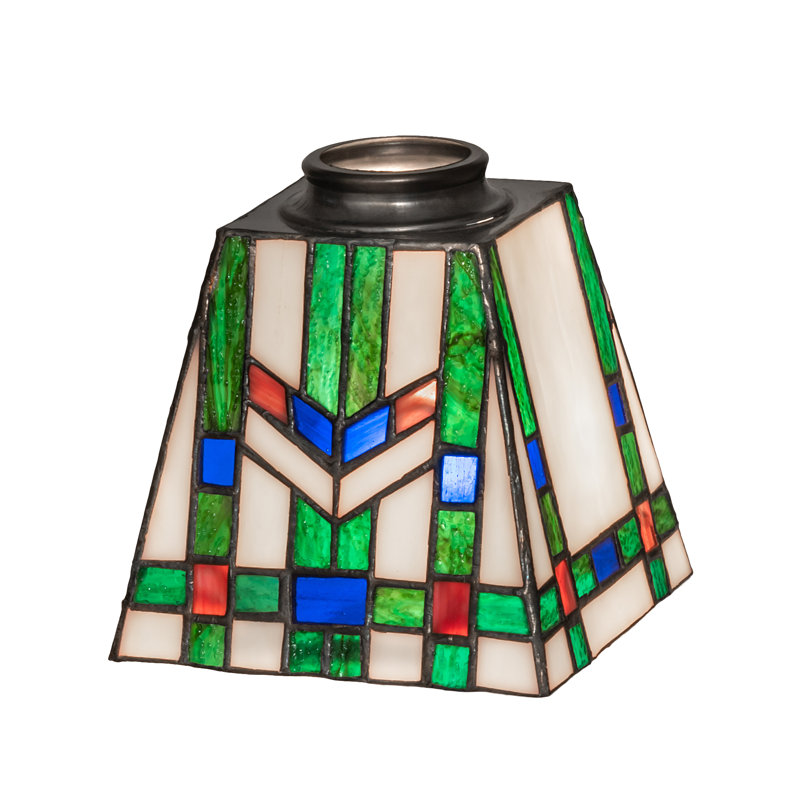 5" Square Wheat Shade