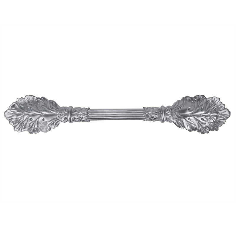 edgar berebi louis xv 5 inch center to center pull in  plate, Satin Nickel
