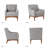 Arshanti Armchair With Solid Wood Legs-76353534