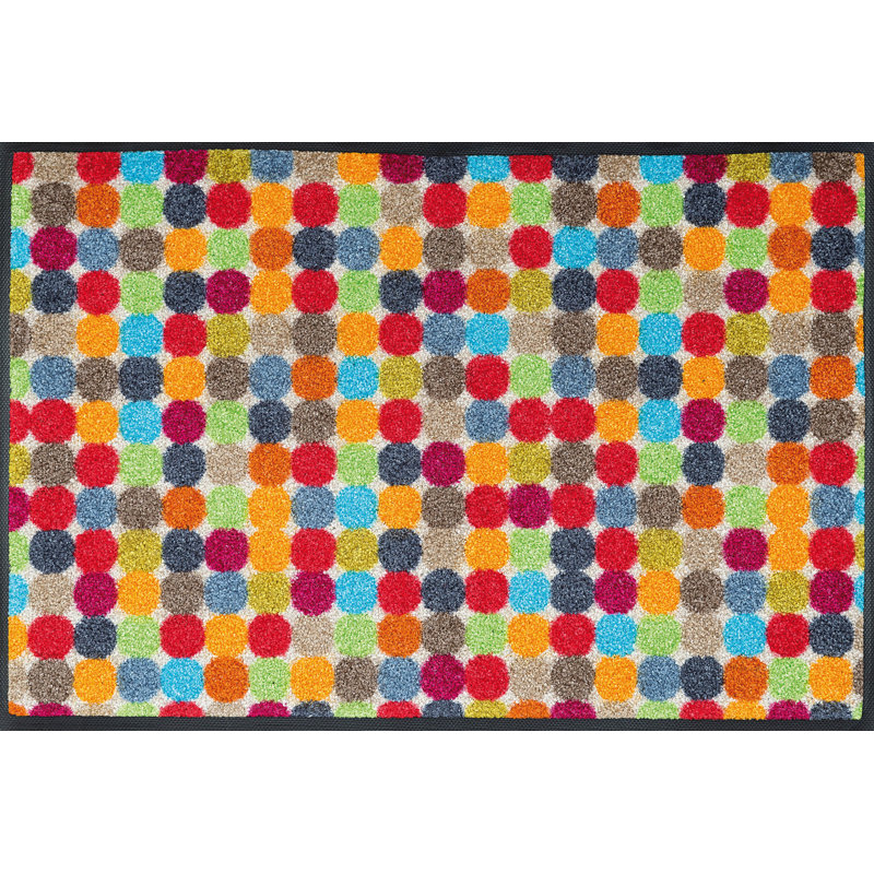 Non-Slip Polka Dots Indoor Doormat