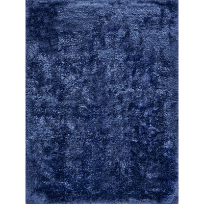 Sumo Shag Area Rug in Navy