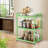 3-tier Utility Cart With Wheels Outdoor Rolling Metal Storage Organizer-100005650