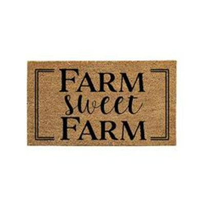 Coco de ferme à ferme 16 po x 28 po tapis d’extérieur antidérapant pour l’intérieur