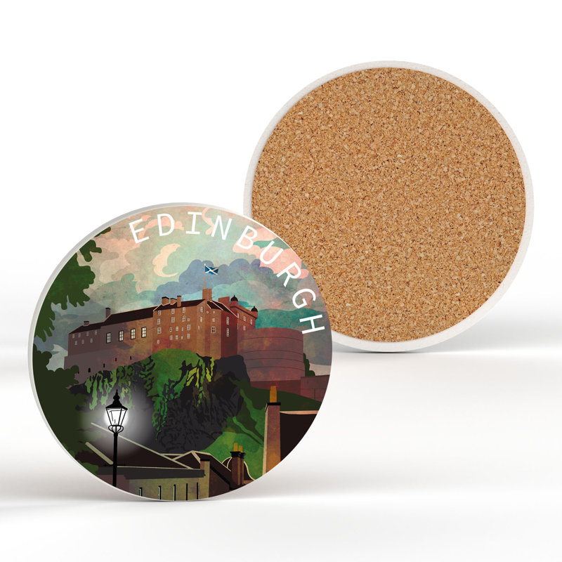 Ceramic Round 1 Piece Coaster