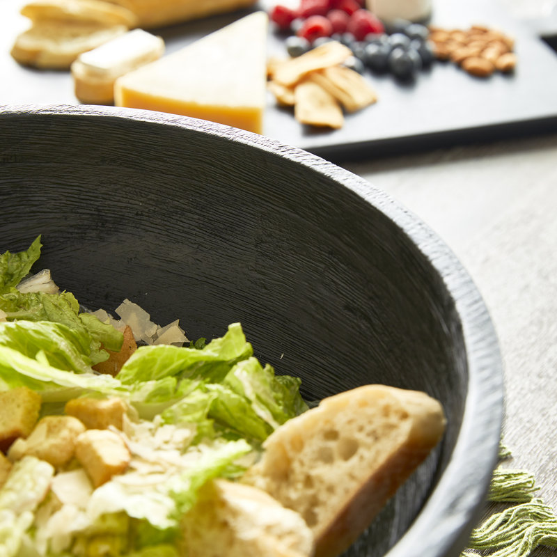 Nox Wood Serving Bowl