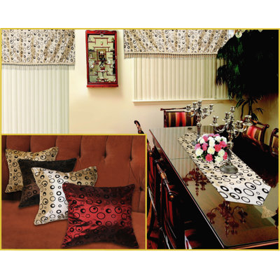 Jupe de rideau 60 po Silky Bombay Design