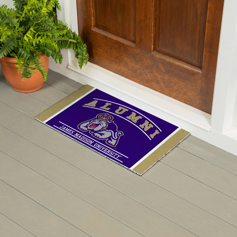 Tapis en PVC de l'Université James Madison, 28 po x 16 po