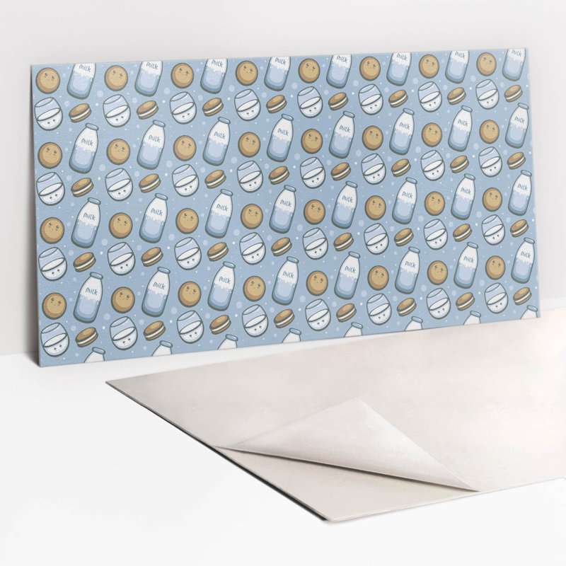 Chapalet 50cm x 100cm PVC Field Tile in Blue