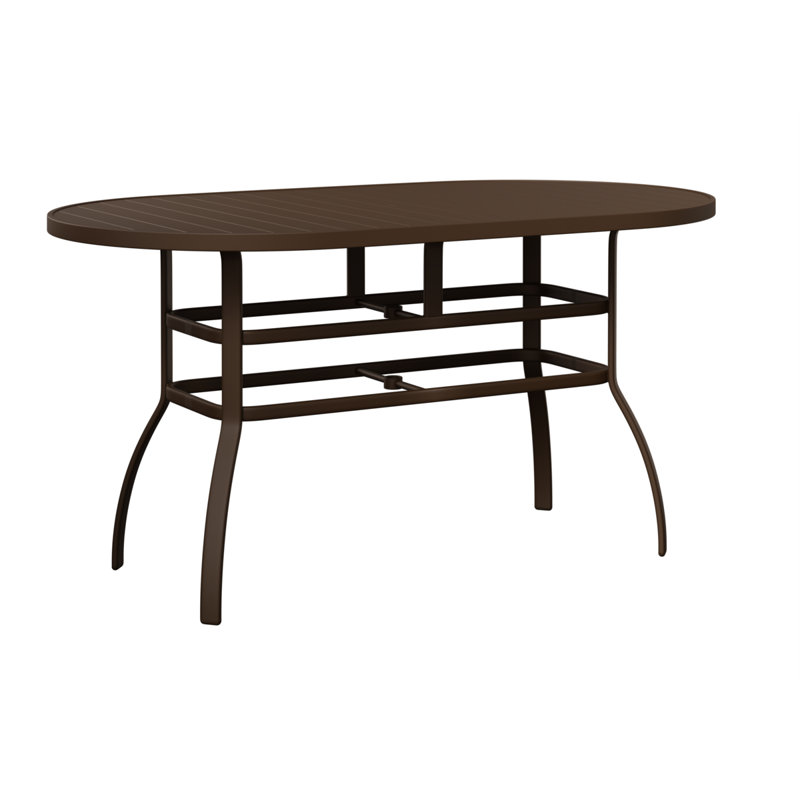 Table de bar berlinoise Mesquite, Filon de bois mesquite