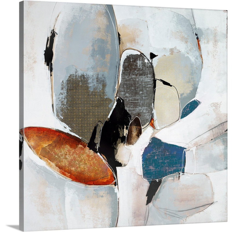 «Lost in the Moment II» par Sydney Edmunds, reproduction d'art sur toile, H 36 po x l 36 po, Toile tendue, Sans cadre