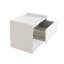 Beare 43cm W Particle Board / Chipboard Bedside Table-1334866651