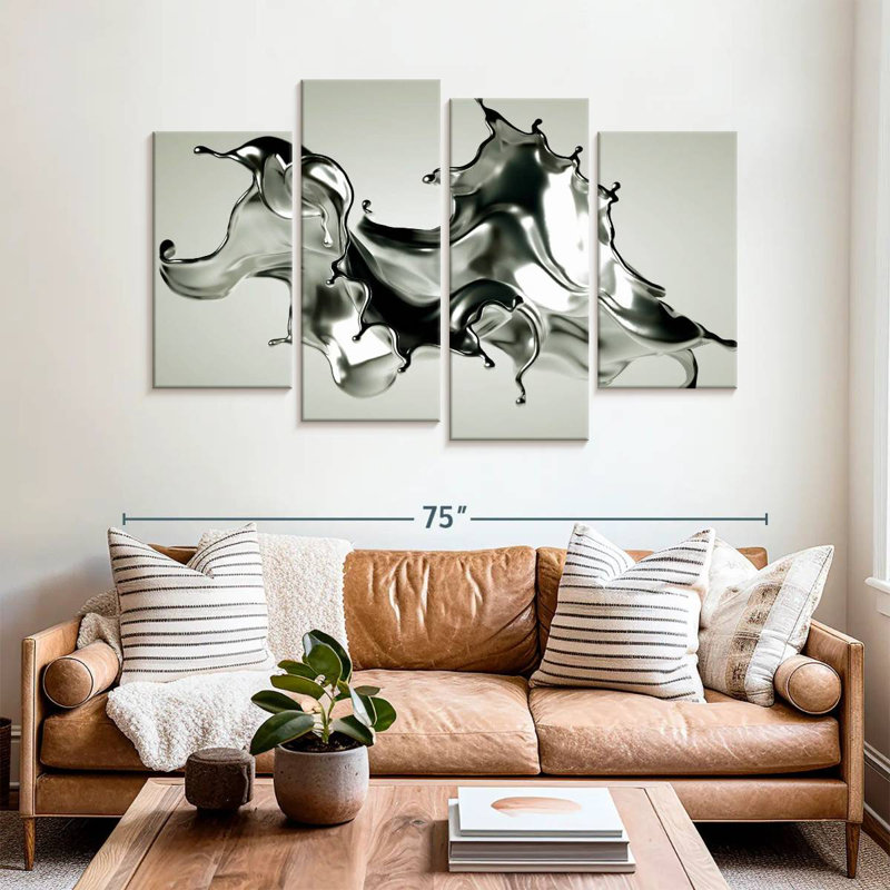 Argent abstrait Avery