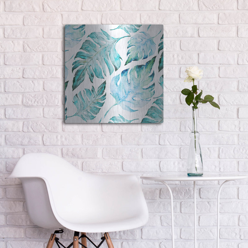 Ivy Bronx «Love Tropical» par Mark Ashkenazi, art mural en métal, H 24 po x l 24 po