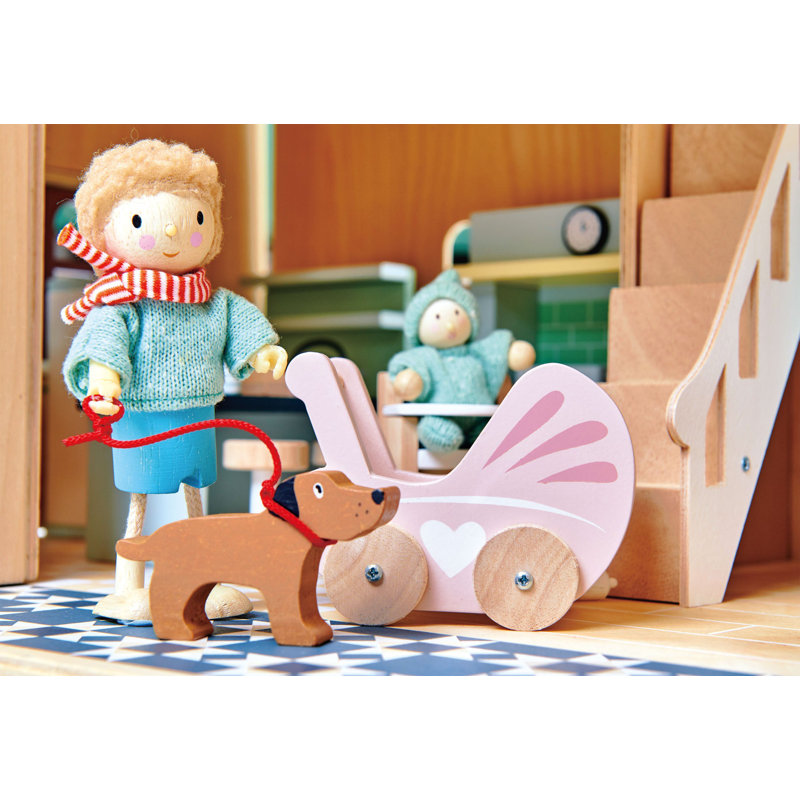Dolls House Nursery Set Doll Funiture & Accessories
