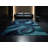 Soft Plush Tockington Octopus Modern Area Rug in Blue – Navy Binding-1453528467