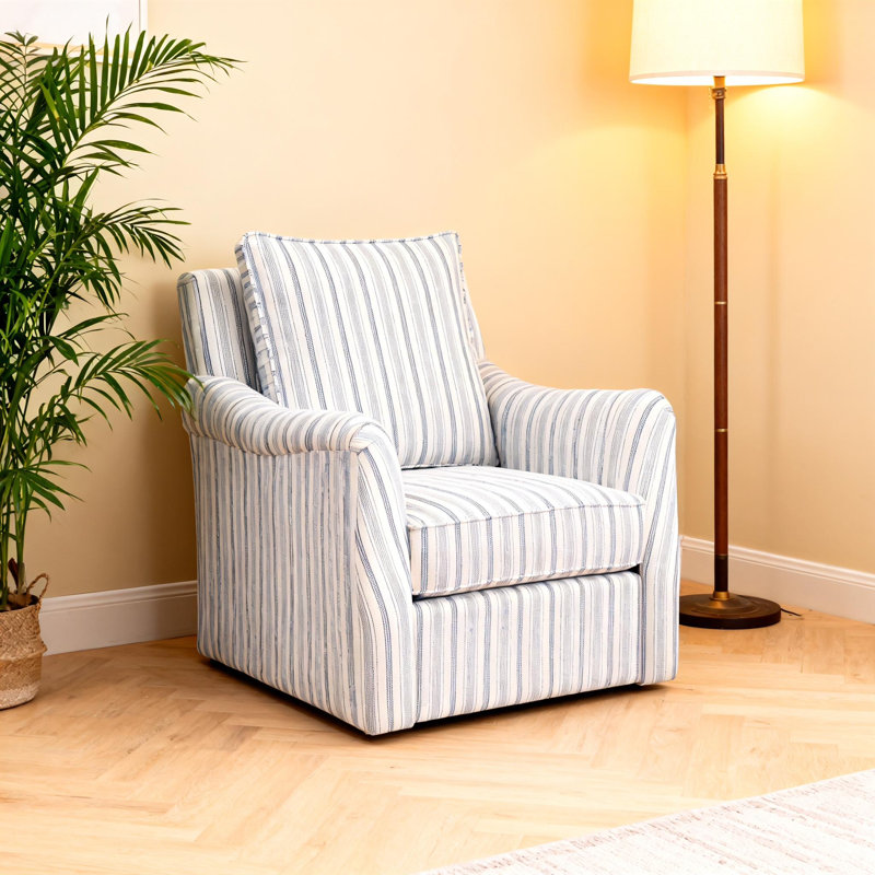 Fauteuil pivotant rembourré Elegance Comfort
