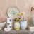 Zella 12'' H Stoneware Tabletop Lantern