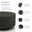 Ridge Concrete Top Coffee Table-138120074