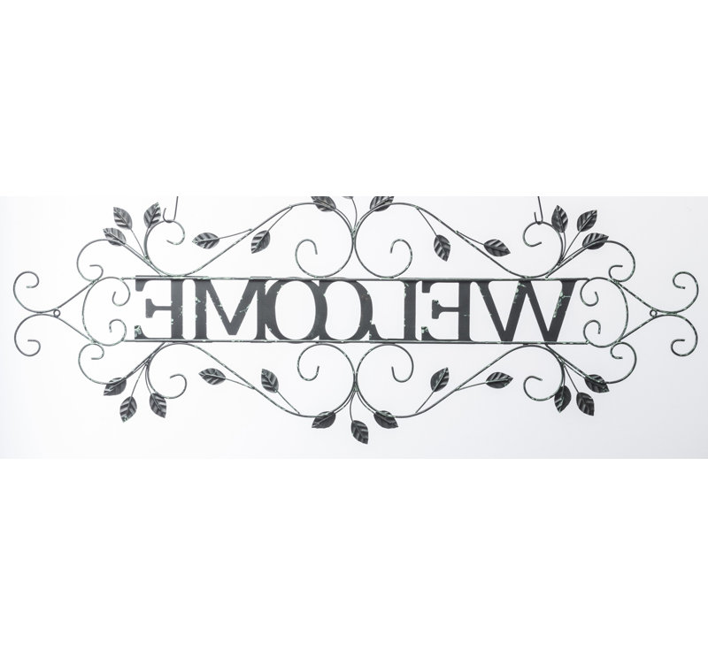 Farmhouse Wall Decor on Metal