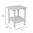 Fitzgibbons Commercial Grade All-Weather Adirondack Style Patio Side Table-1037272223