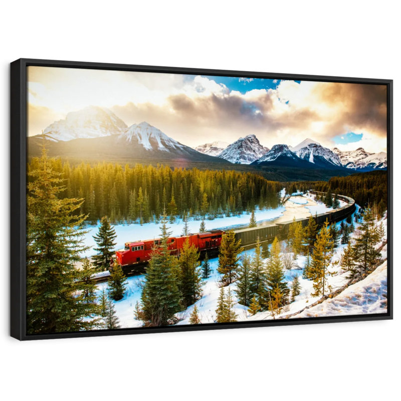 «Canadian Pacific Rail Wall Art», H 29 po x l 43 po