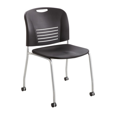 Chaise de salle d'attente empilable en plastique avec structure en métal Vy ™