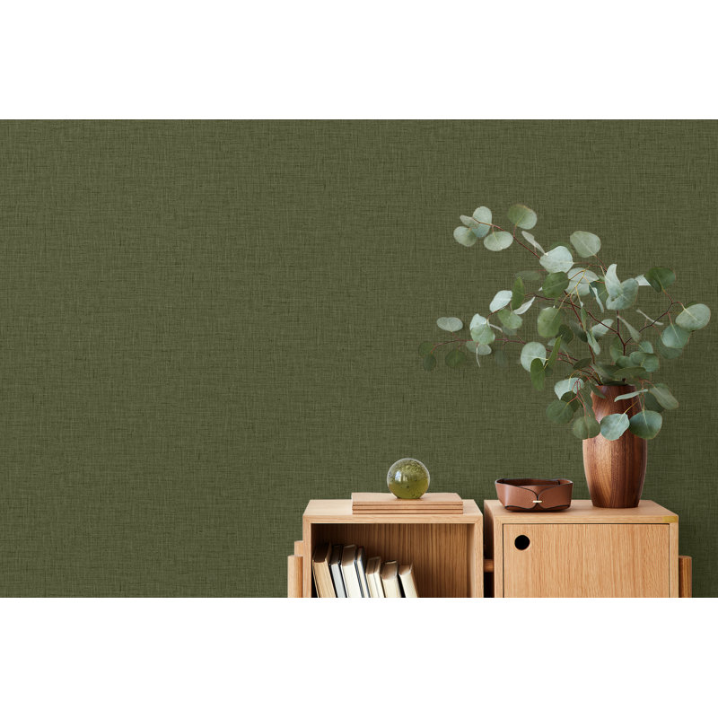 Papier peint en vinyle gaufré Designs Avat Stretford, Vert