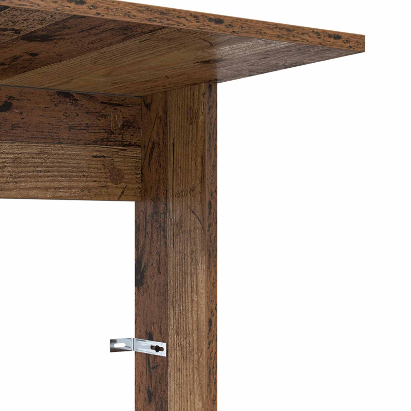 End Table, Old Wood