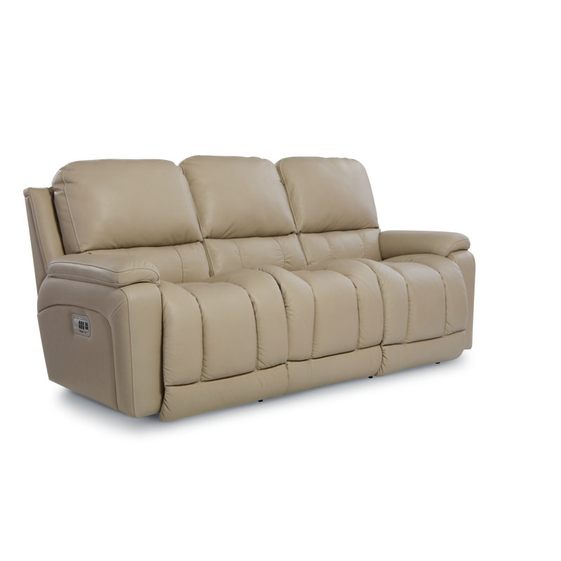 La-Z-Boy Greyson Reclining Leather Sofa