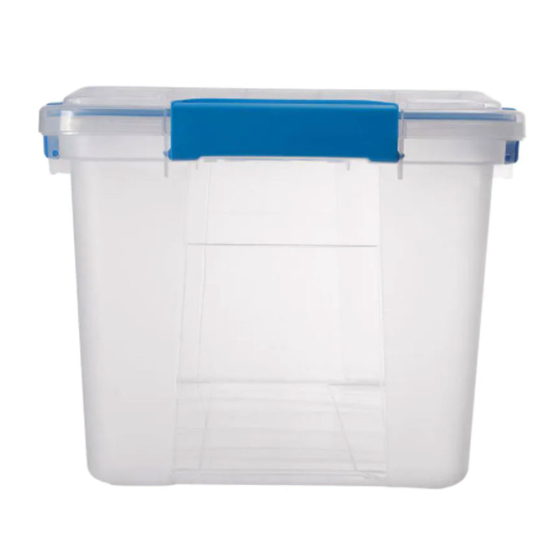 Ezy Storage Plastic Bin, 52.83 qts