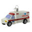 Ornement en verre soufflé pour arbre de Noël Old World, Ambulance