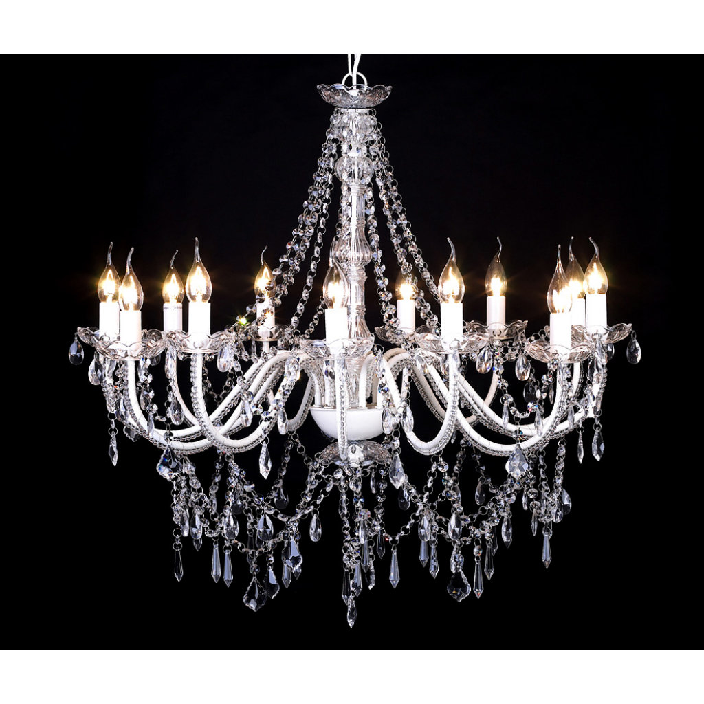 12 - Light Candle Style Chandelier