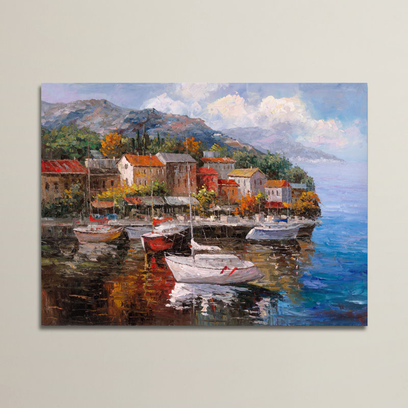 French Country, 35" H x 47" W x 2" D