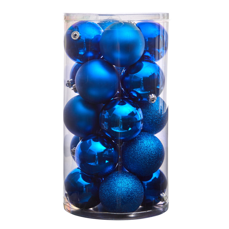 Shatterproof Hanging Ball Ornament, Blue