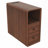 End Table with Drawers, Corner Table with Open Shelves, Tall Side Table for Bedroom and Corne