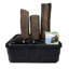 Aquascape Outdoor Zen Garden (Ensemble de 3) 24 po 30 po 36 po Faux Basalte Pierre