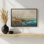 «Southern Coast Town Crop» par Silvia Vassileva, reproduction d'art