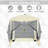 Outsunny Pop Up Camping Canopy Gazebo Screen Shelter Tent With Single Person Easy Set-Up, Ventilating Mesh, Portable Carry Bag For Outdoor Camping Party Event, 7X7ft-112305713