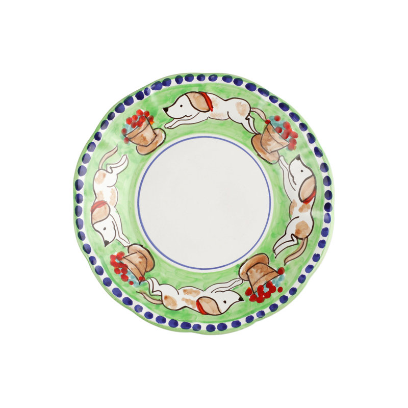 Campagna Handmade Terra Cotta Salad/Dessert Plate