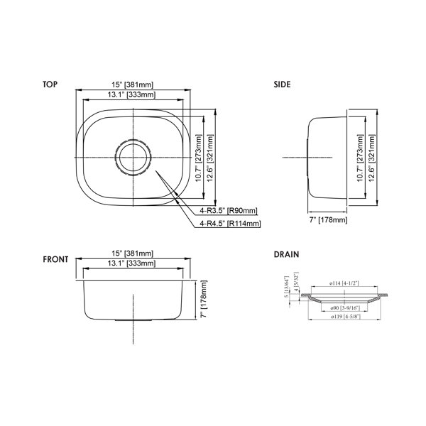 Dimensions du produit