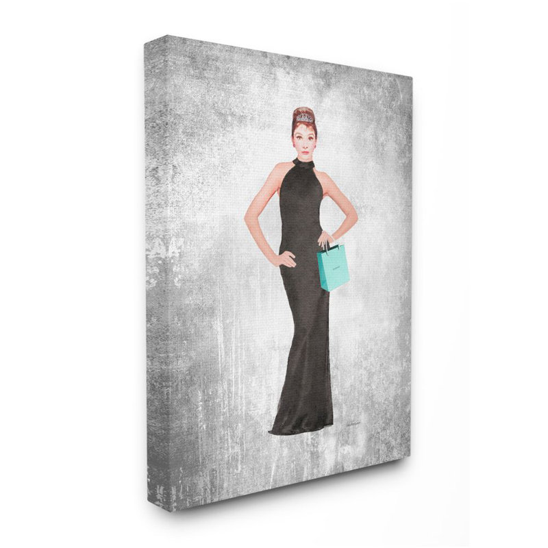 Impression sur toile « glamour Fashion » par Amanda Greenwood, impression sur toile, H 40 po x l 30 po x 1,5 po, Toile tendue