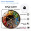 Horloge murale 12 po