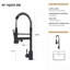 19" Single Handle Kitchen Faucet-124456895