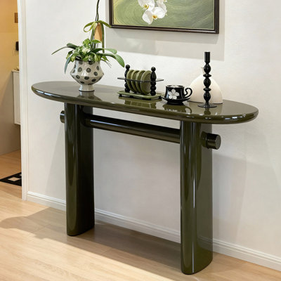 Italian-style modern minimalist console table
