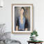 Portrait of a Woman Vol.6 by Amedeo Modigliani - Framed Print-62759622-62759624