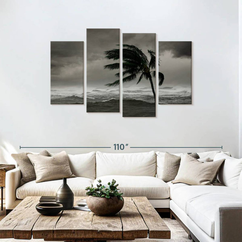 Tempête de mer tropicale Alvord, H 48 po x l 75 po